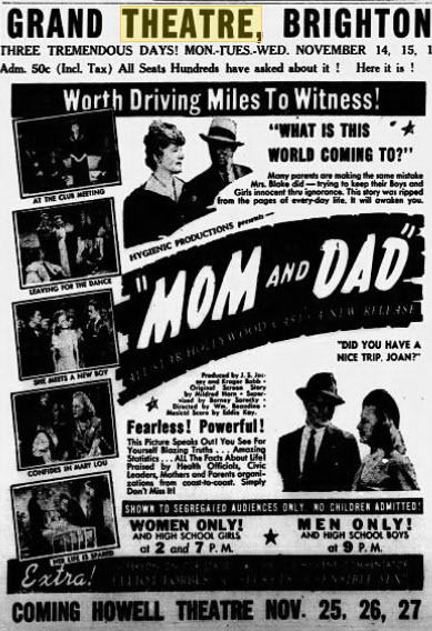 Washington Theatre - 13 Nov 1946 (newer photo)